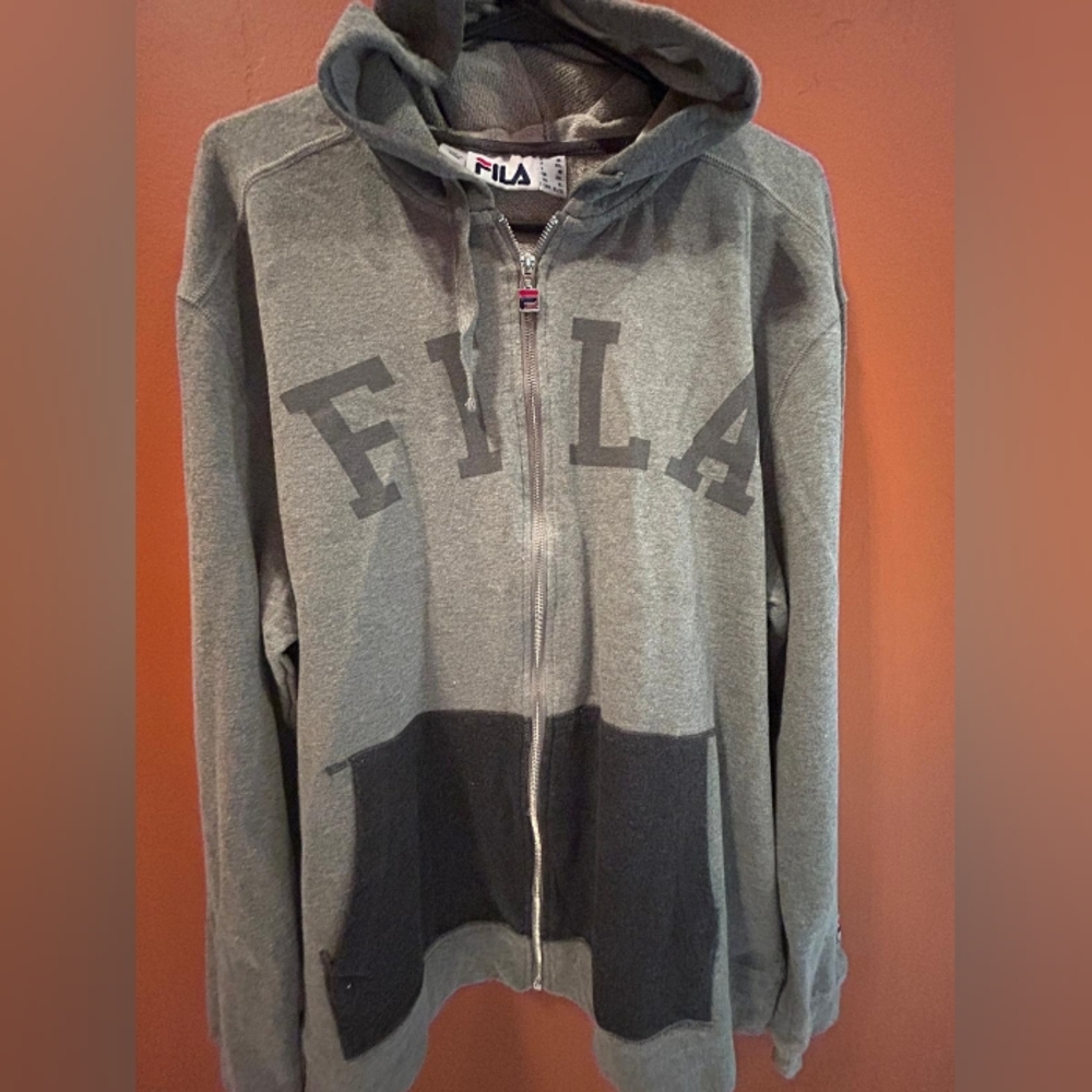 FILA FullZip Cotton Hoodie